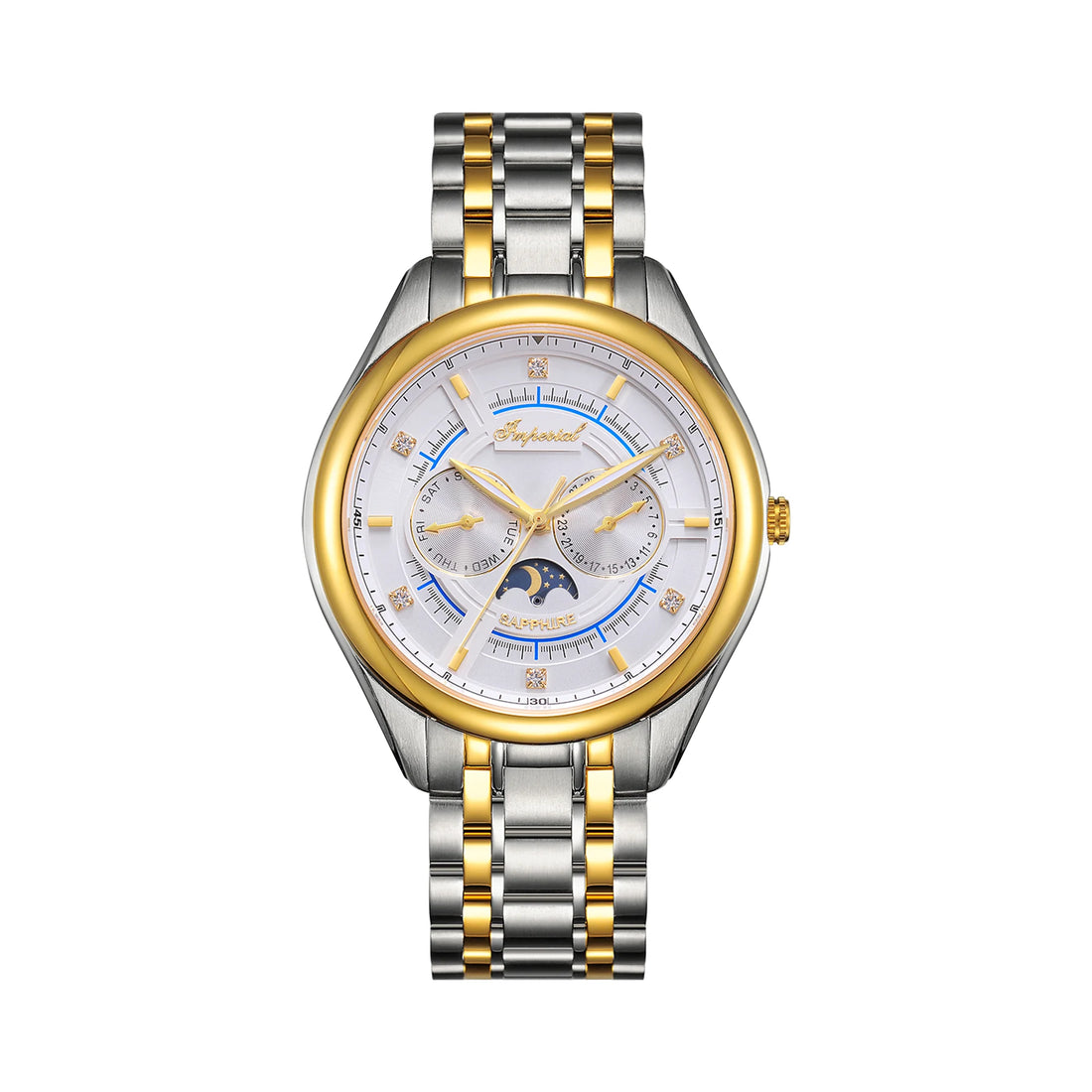 Imperial IM-4710 | Two-Tone Gold & Steel Watch