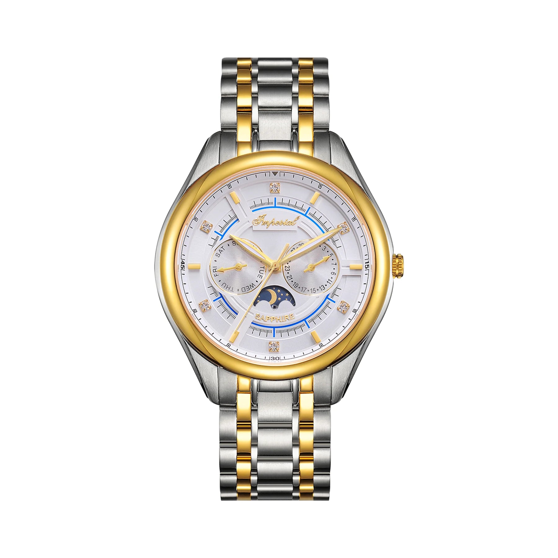 Imperial IM-4710 | Two-Tone Gold & Steel Watch