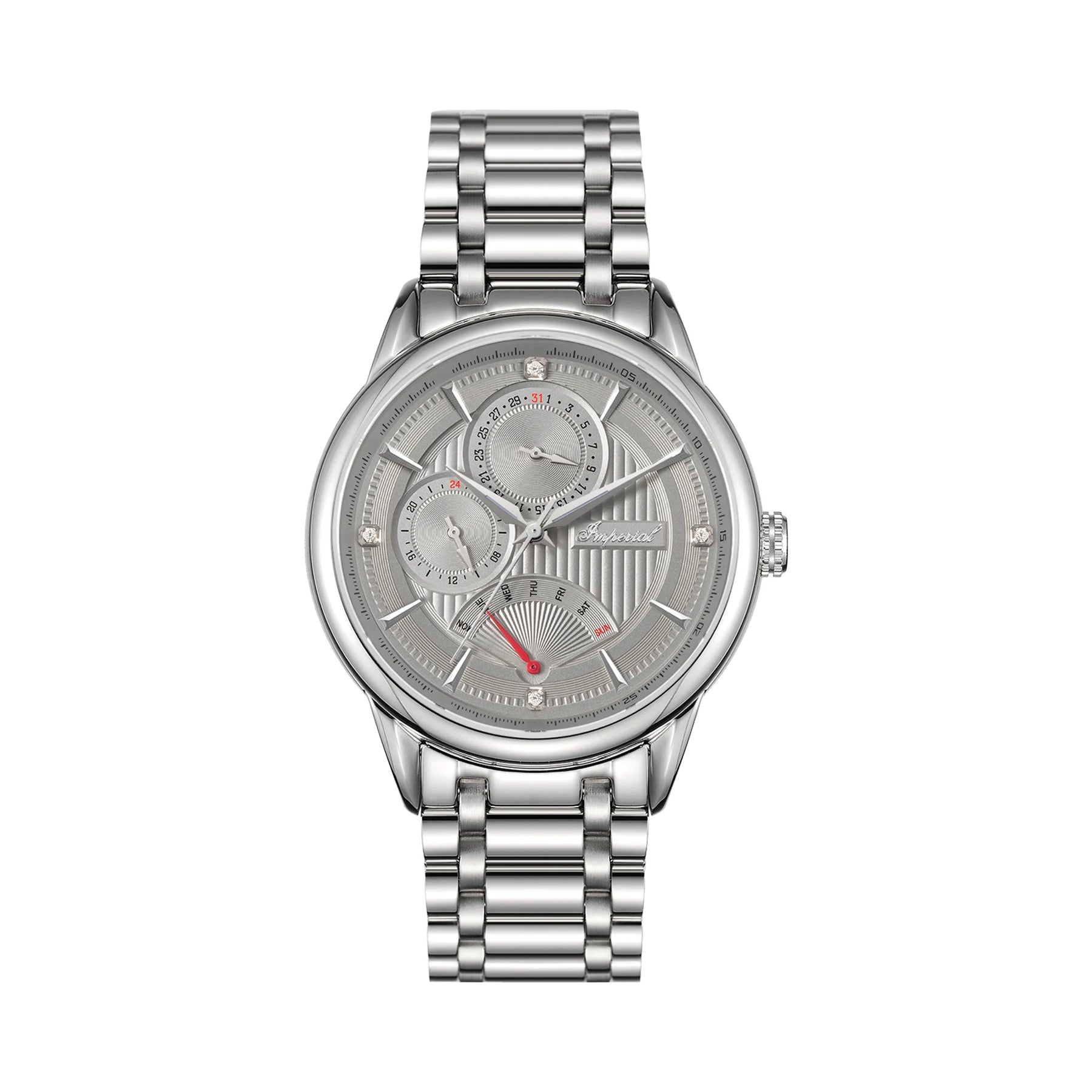 Imperial IM-4709 | Grey & Steel Watch