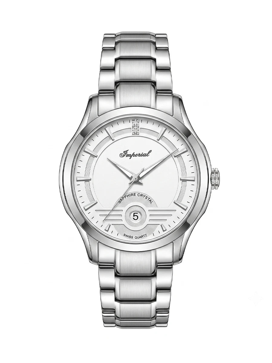 Imperial Sterling IM-721 | Stainless Steel Sapphire Watch