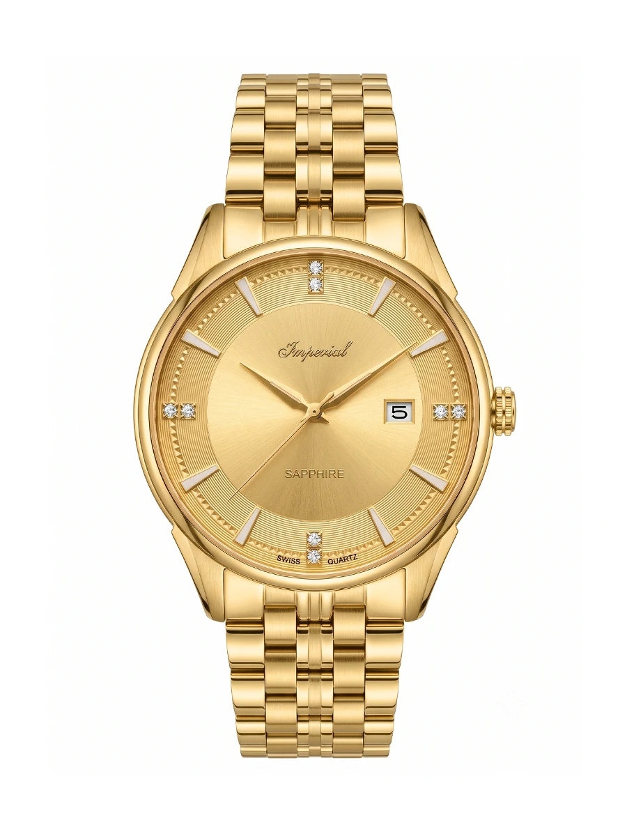 Imperial IM-723 | Full Gold Watch