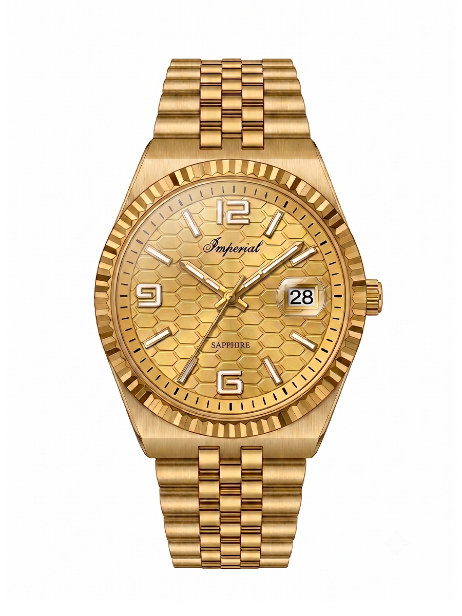 Imperial IM-722 | Full Gold Watch